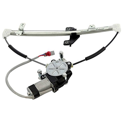 MILLION PARTS Rear Right Side Power Window Regulator with Motor for 2001 2002 2003 2004 2005 Honda Civic Sedan 4-Door