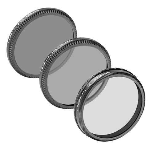 Neewer for DJI OSMO/Inspire 1, Professional 3-Pack Filter Set: (1)PL Filter+(1)ND8 Filter+(1)ND16 Filter, Made of High Definition Glass
