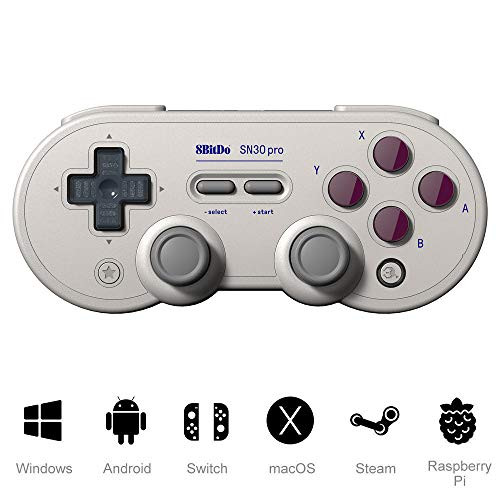 8Bitdo SN30 Pro G Wireless Controller Gamepad (G Classic Edition) - for Switch,PC, Mac OS & Android