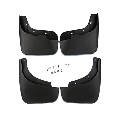 A-Premium Mud Flaps Splash Guards for Audi Q7 2010-2015 4-PC Set