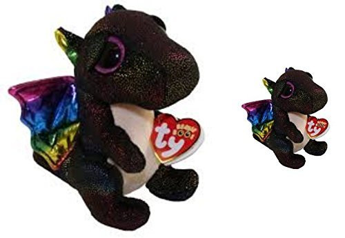 TY beanie boos set of 2, Anora the dragon in both regular and medium sizes TY beanie boos set of 2, Anora the dragon in both regular and medium sizes