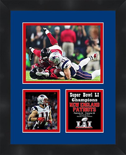 Frames by Mail Super Bowl 51 Julian Edelman New England Patriots Framed Photo