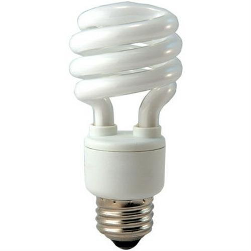Eiko SP13/27Kx15 SP13/27K, 13W 120V 2700K Spiral Shaped Bulb (Pack of 15)