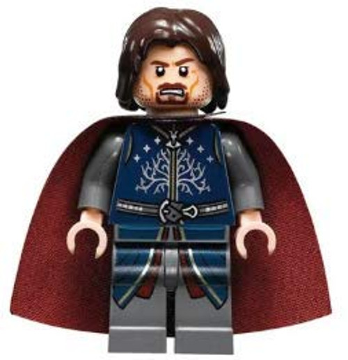 LEGO Lord of the Rings: ARAGORN Gondor Armour version (2013) Minifigure by LEGO LEGO Lord of the Rings: ARAGORN Gondor Armour version (2013) Minifigure by LEGO