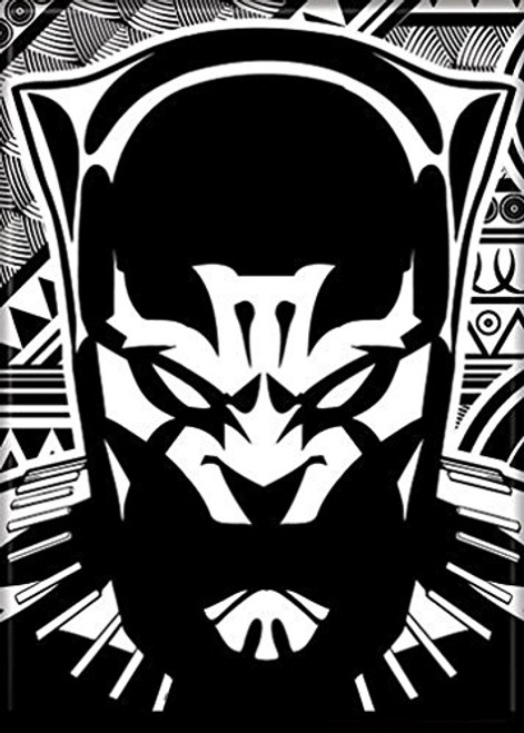 Ata-Boy Marvel Comics Black Panther 2.5" x 3.5" Magnet for Refrigerators and Lockers Ata-Boy Marvel Comics Black Panther 2.5" x 3.5" Magnet for Refrigerators and Lockers