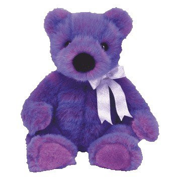TY Classic Plush - PURPLEBEARY the Bear