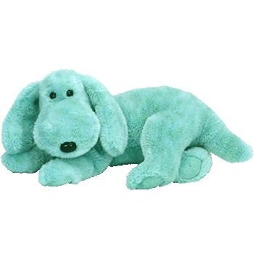 TY Beanie Buddy - DIDDLEY the Green Dog