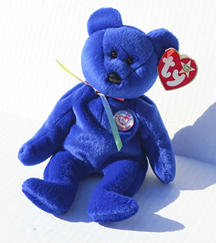 Ty Beanie Babies - 1998 Clubby the Bear (Retired)