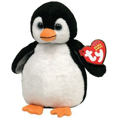 Ty Beanie Babies 2.0 Chill Black Penguin (Sparkly)