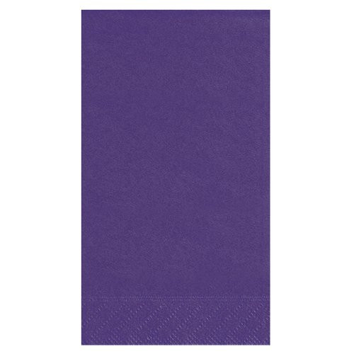 Dark Purple Paper Guest Napkins, 20ct