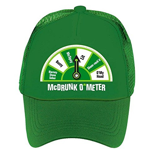 Amscan St. Patrick's Day Green McDrunk O'Meter Hat | Party Accessory