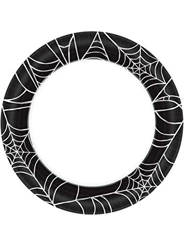Halloween~Spider Web Paper Plate~40 Count~6.75"
