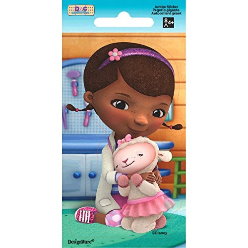 Disney Doc McStuffins Jumbo Sticker | Party Favor