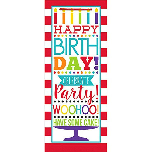 Amscan 160435 Party Supplies, 12 7/8 x 5 1/4 x 3 3/16 Inches, Multicolor