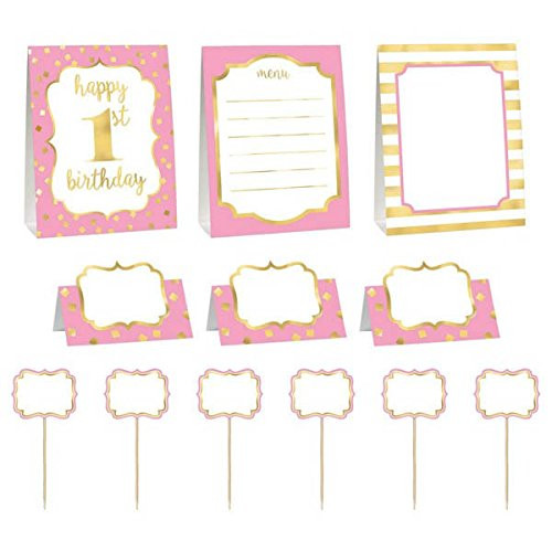 Amscan Buffet Decorating Kit - Black