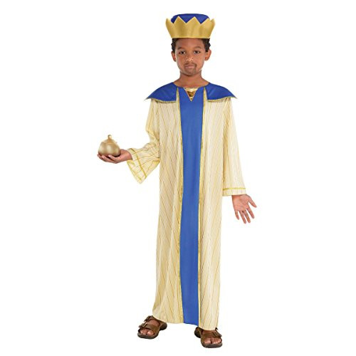amscan Boys Melchior Wise Man Costume - Small (4-6), Multicolor