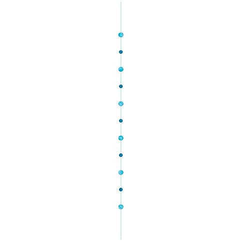 Amscan 110438 BLLN FUN STRINGS CRRBAN BLUE, 6', Caribbean