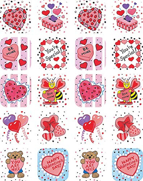 Teacher Created Resources Valentine's Day Stickers, Multi Color (1258)