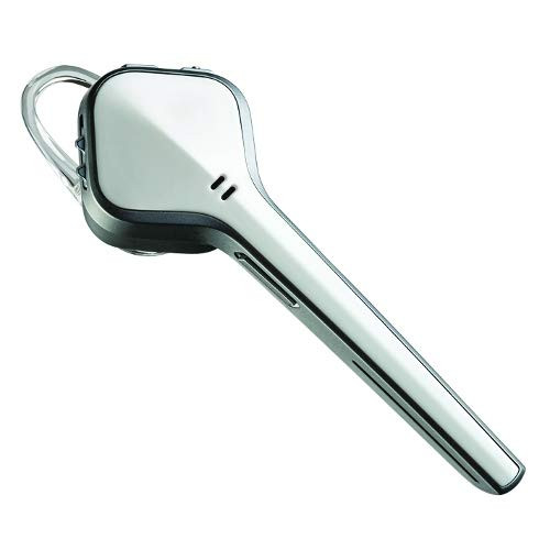 Plantronics Bluetooth Headset, Voyager Edge Wireless Bluetooth Earpiece, Frustration Free Packaging - White - 201102-41
