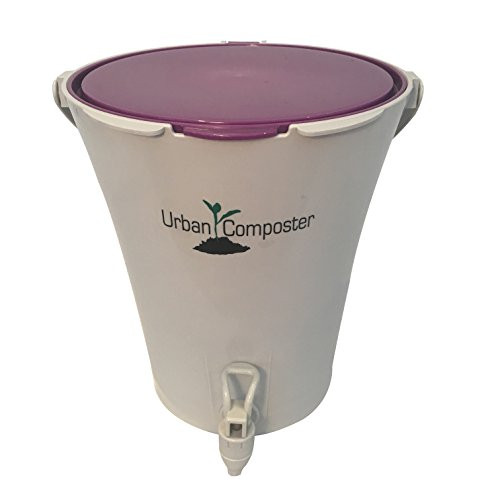 Exaco Trading Co. UCsmall-P Exaco Urban Composter, 2.1 Gal, Purple Exaco Trading Co. UCsmall-P Exaco Urban Composter, 2.1 Gal, Purple