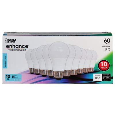 FEIT ELECTRIC OM60/950CA10K/10 60WA19 5K LED BULB