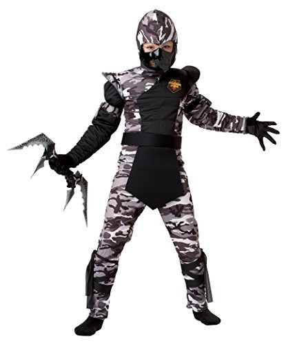 California Costumes Arctic Forces Ninja Child Costume, Medium