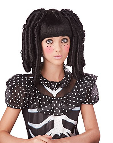 California Costumes Baby Doll Curls with Bangs Costume, ACC