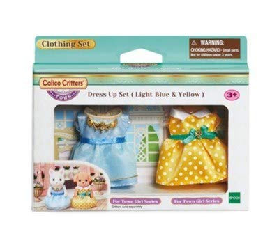 Calico Critters Dress Up Set (Light Blue & Yellow)