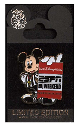 Disney Pin - ESPN The Weekend - 2010 - Referee Mickey - Limited Edition - Pin 76046