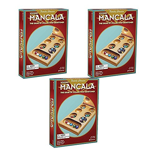 Pressman 4426-06 Folding Mancala Game 3 pack