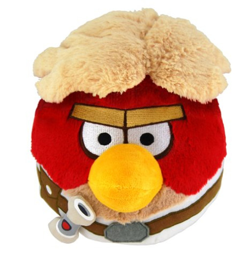 Angry Birds Star Wars Plush Bird Luke Skywalker, 5 Inch Angry Birds Star Wars Plush Bird Luke Skywalker, 5 Inch