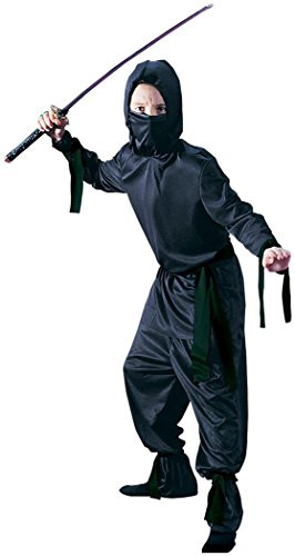 Fun World Ninja Costume, Small 4-6, Multicolor