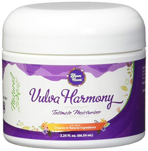 Vulva Balm Cream - Vaginal Moisturizer - Organic & Natural - Intimate Skin Cream - Estrogen Free Treatment - Helps Reduce Vaginal Dryness & Itching - Feminine Vulva Harmony