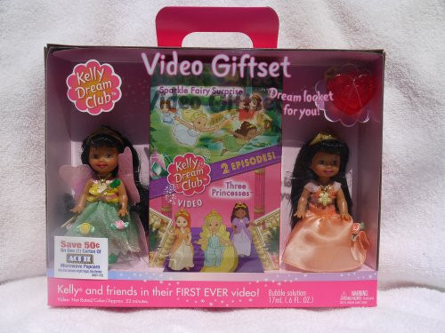 Barbie Kelly Dream Club Video Giftset with 2 Kelly Club Dolls Barbie Kelly Dream Club Video Giftset with 2 Kelly Club Dolls