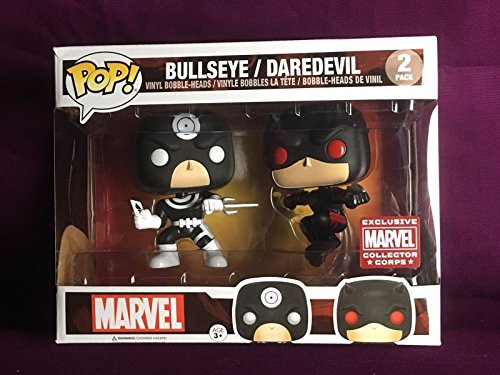 Funko POP! Marvel Bullseye & Daredevil Exclusive Vinyl Bobble Head 2-Pack Funko POP! Marvel Bullseye & Daredevil Exclusive Vinyl Bobble Head 2-Pack