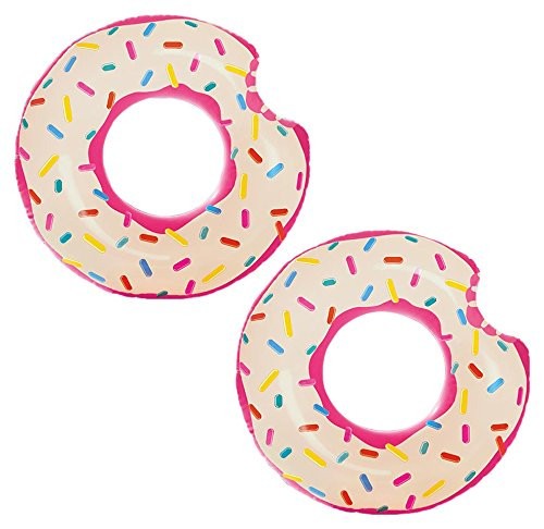 Intex Donut Tube for Swimming Pools, 2-Pack