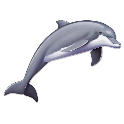 Beistle 54220 Jointed Dolphin, 5-Feet 81/2-Inch