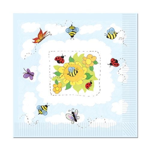 Garden Luncheon Napkins (2-Ply)    (16/Pkg)