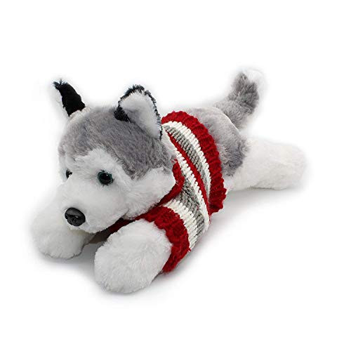 dylad Plush Husky Dog Stuffed Animal Puppy Toys Gifts??034948108566