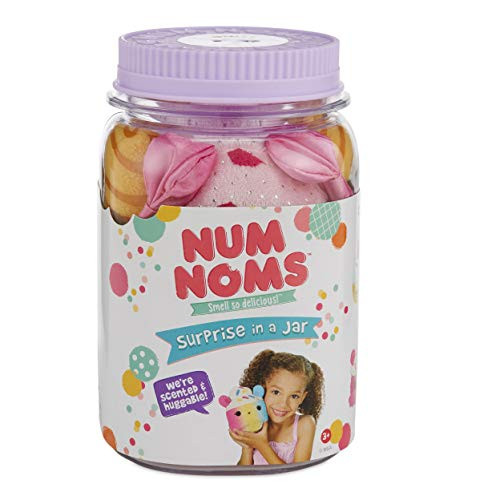 Num Noms Surprise in A Jar Bubbly Pop Collectible Plush, Multicolor