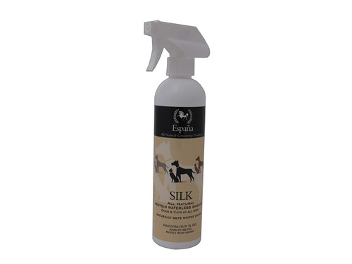 Espana Silk ESP0200DC Specially Formulated Silk Protein Waterless Shampoo for Dogs and Cats