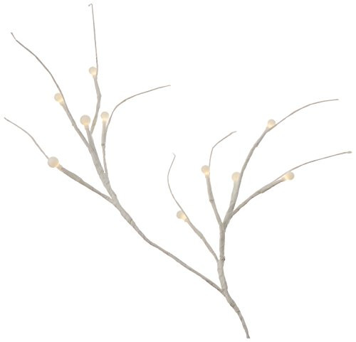 Gerson Everlasting Glow 92955 Wrapped City Lights LED Garland, 6', White