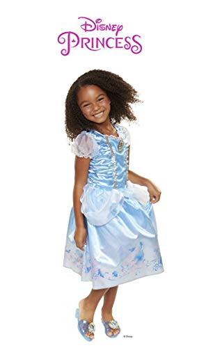 Disney Princess Disney Press 04316 Cinderella Explore Your World Dress, Blue
