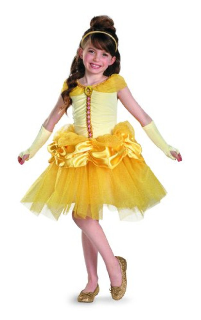 Disguise Disney Beauty and The Beast Belle Tutu Prestige Girls Costume, 3T-4T