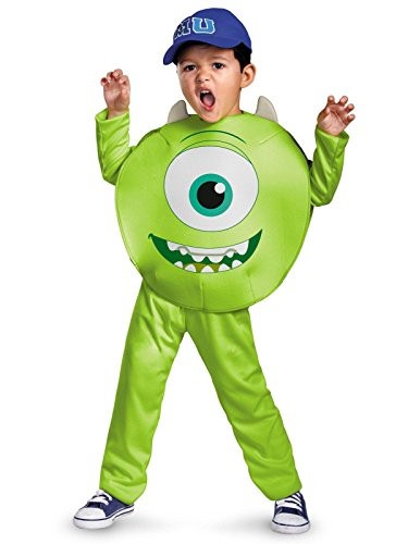 Disney Pixar Monsters University Mike Toddler Classic Costume, 2T