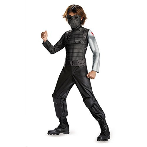 Disguise Marvel Captain America The Winter Soldier Movie 2 Winter Soldier Classic Boys Costume, Small (4-6) Disguise Marvel Captain America The Winter Soldier Movie 2 Winter Soldier Classic Boys Costume, Small (4-6)
