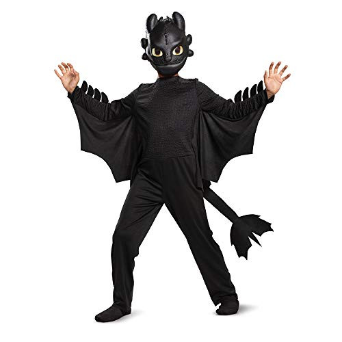 Toothless Classic How to Train Your Dragon Child Costume Black
