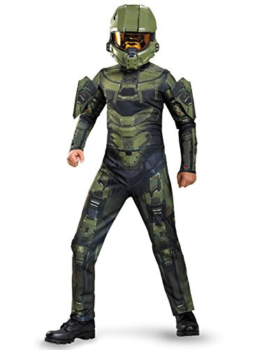 Master Chief Classic Costume, Small (4-6)