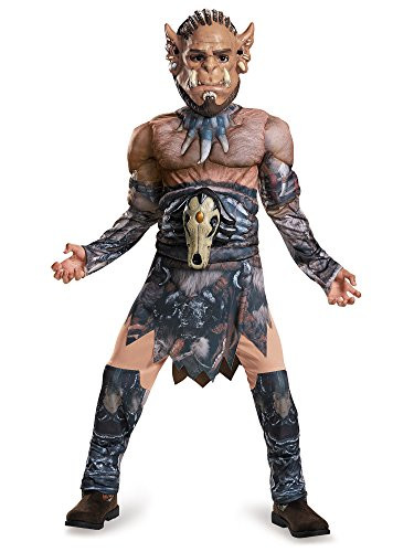 Durotan Classic Muscle Warcraft Legendary Costume, Small/4-6
