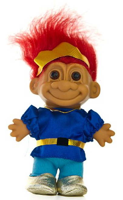 Russ Berrie My Lucky Prince 6" Troll Doll - Red Hair Russ Berrie My Lucky Prince 6" Troll Doll - Red Hair
